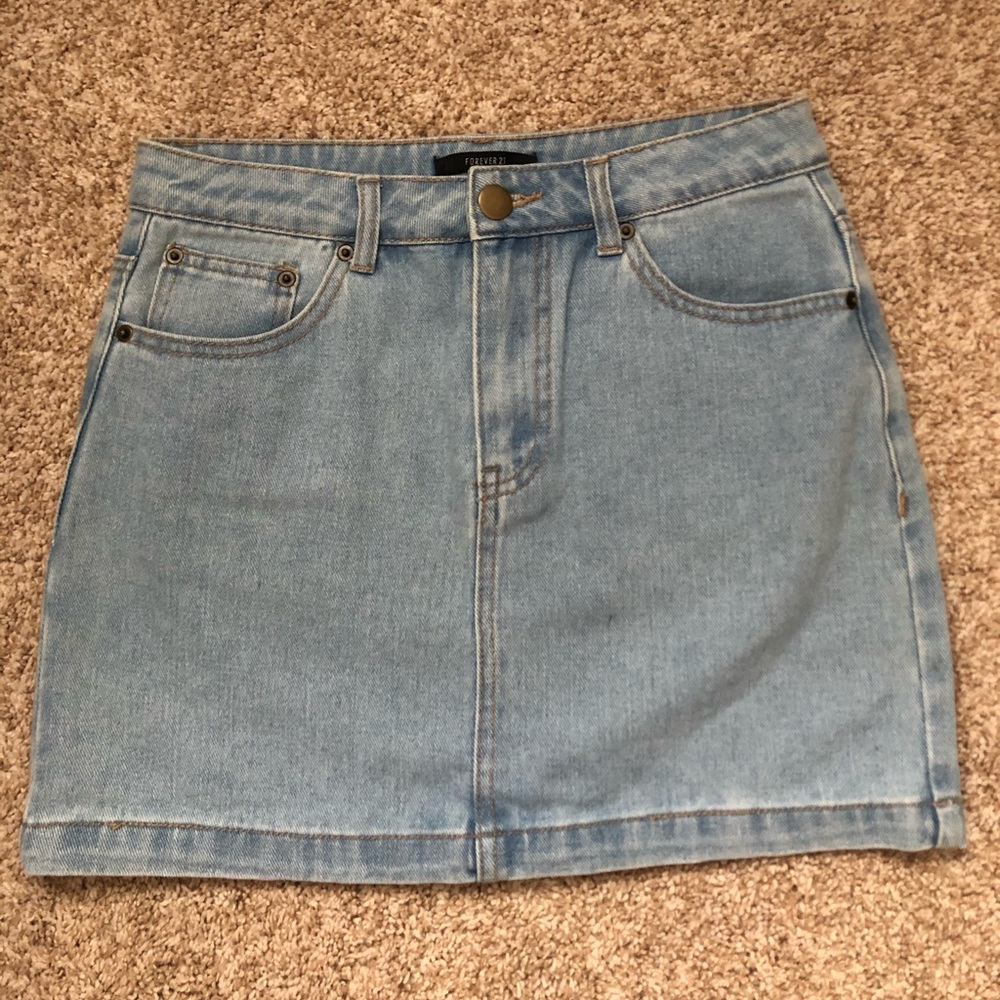 Denim skirt